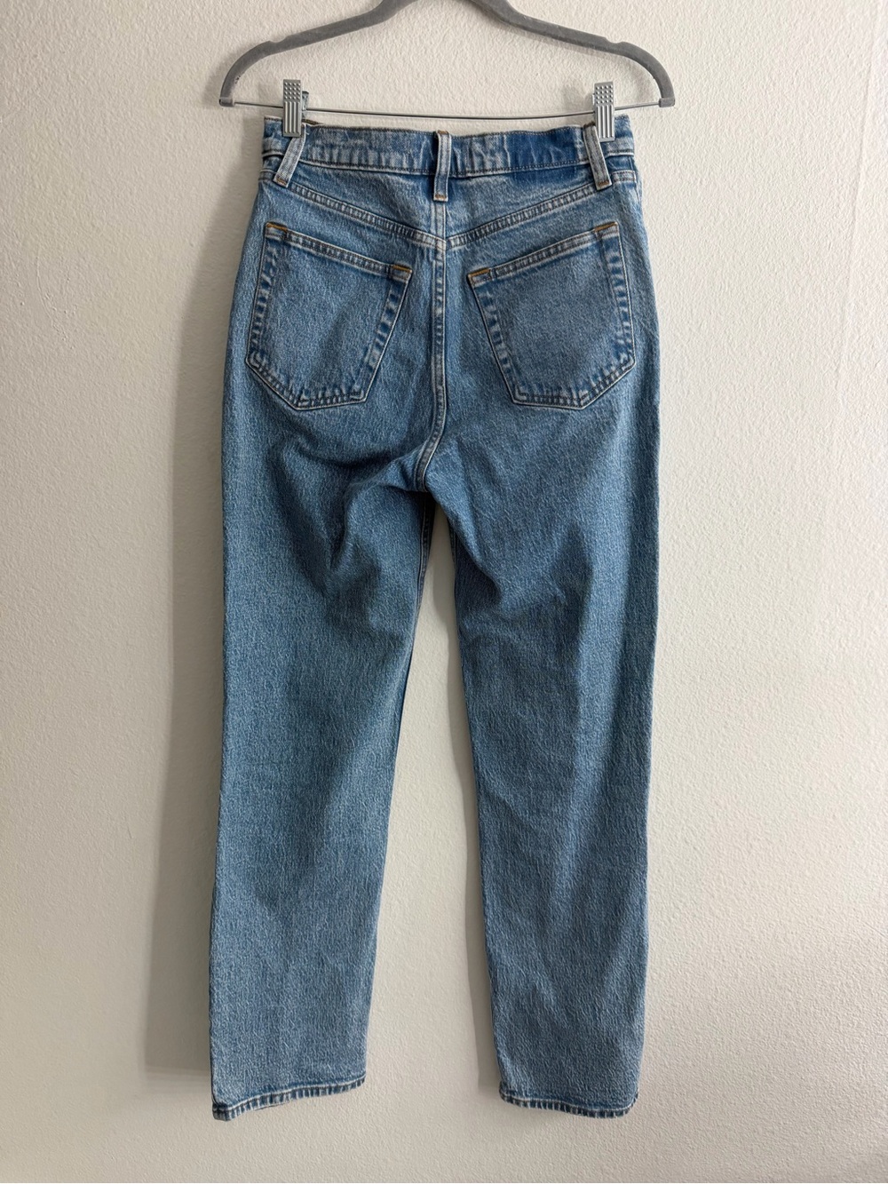Abercrombie & Fitch The 90s Straight Ultra High-Rise Denim Jeans Size 27/4 - Picture 2 of 3